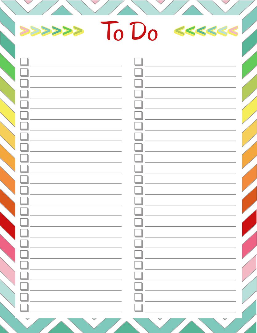 Home To Do List Template